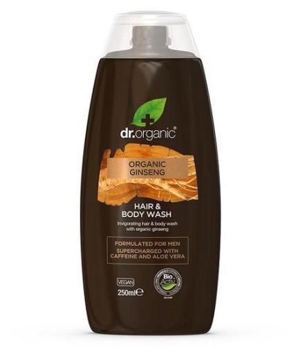Organic Ginseng Hair and Shower Gel 250 ml